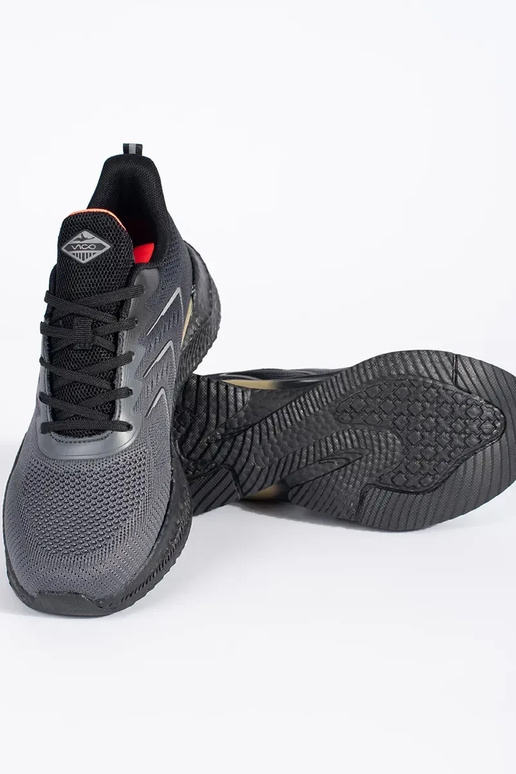 Negro y-color gris la luz zapatos...