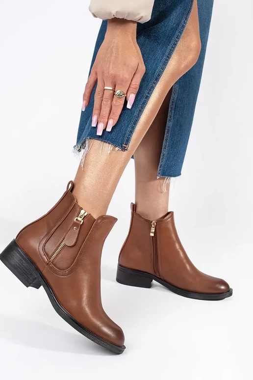 Zapatos marrones de mujer