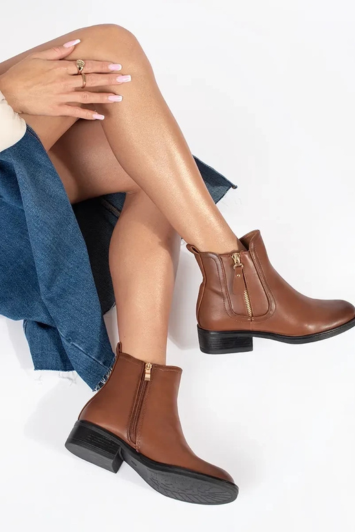 Zapatos marrones de mujer