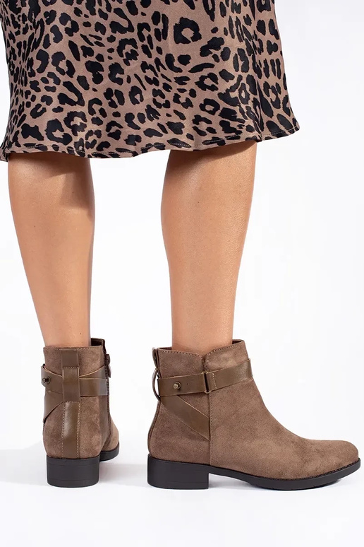 zapatos de mujer de gamuza beige zapatos de mujer de gamuza beige