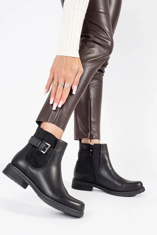 Zapatos de tacón bajo para mujer con... Zapatos de tacón bajo para mujer con...