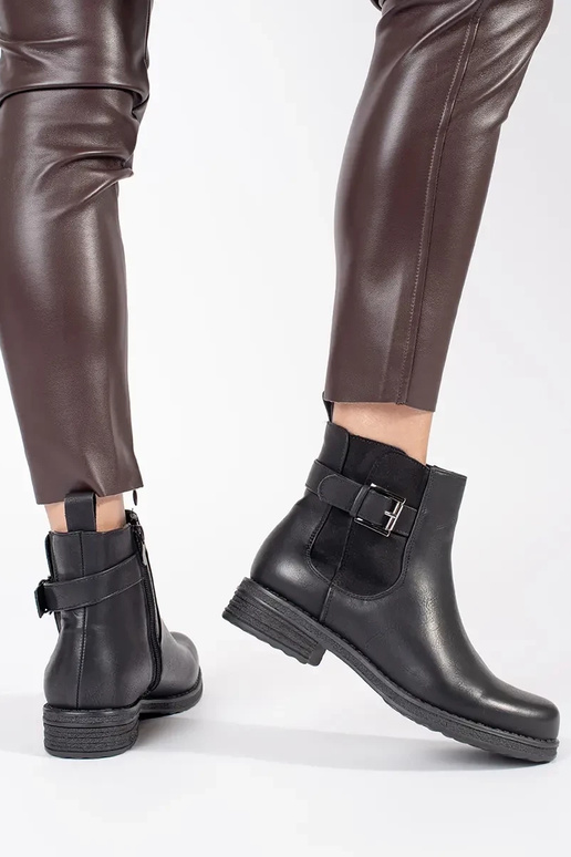 Zapatos de tacón bajo para mujer con... Zapatos de tacón bajo para mujer con...