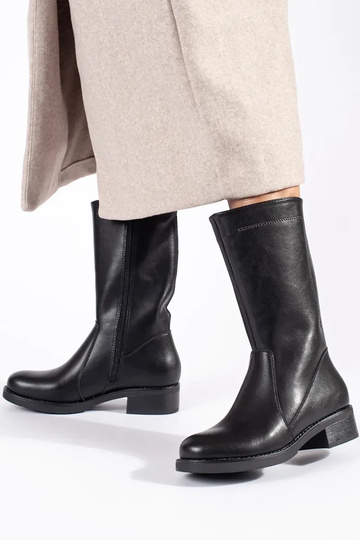 zapatos mujer piel negro... 2