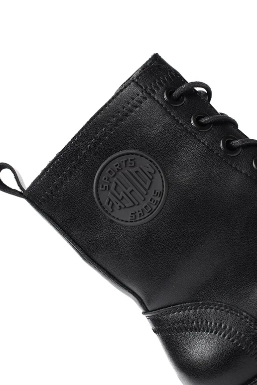 Zapatos de plataforma de mujer negros...