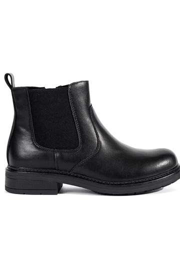 Botas Chelsea negras de...