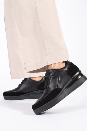 Zapatos cuña mujer piel... 2