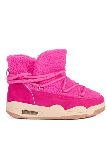 color rosa Botas de nieve...
