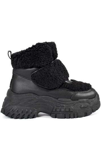 Botas de nieve negras con...