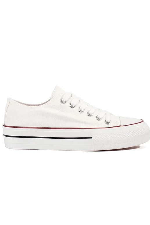 Zapatillas clásicas blancas con...