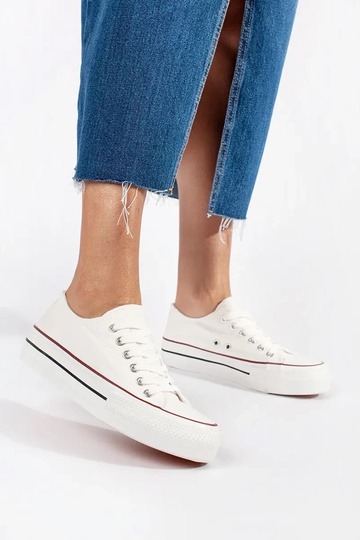 Zapatillas clásicas blancas... 2