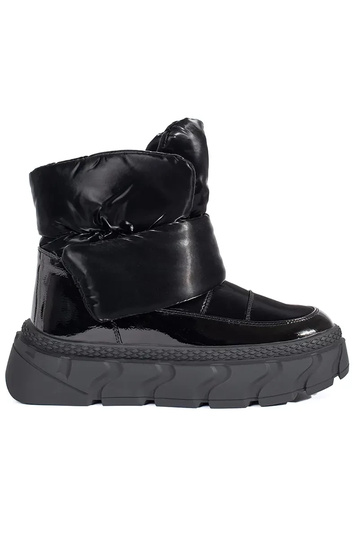 de color negro aislar Botas...