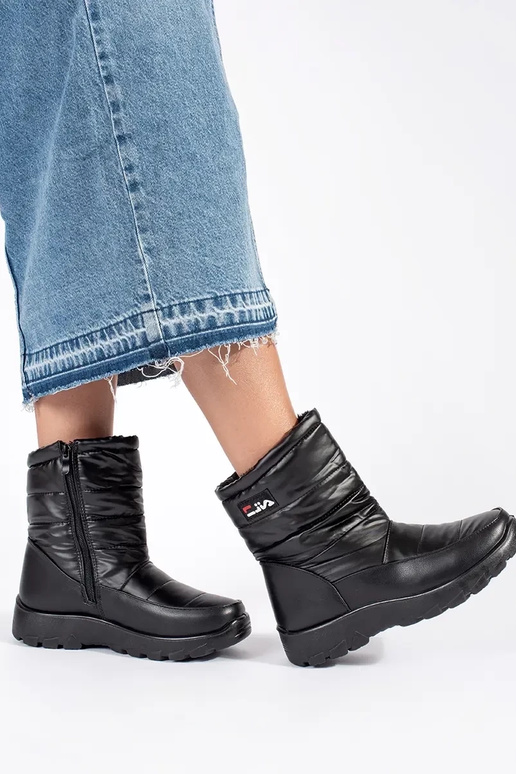 Botas de nieve para mujer en negro