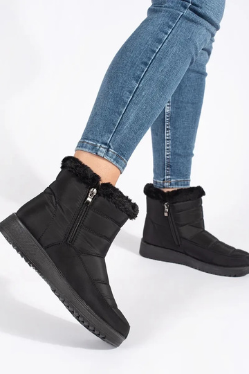 de color negro la luz Botas... 2