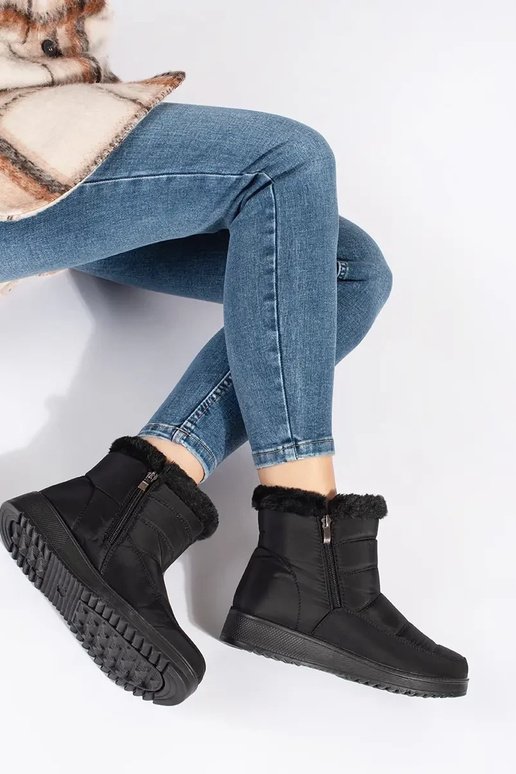 de color negro la luz Botas de nieve... de color negro la luz Botas de nieve...