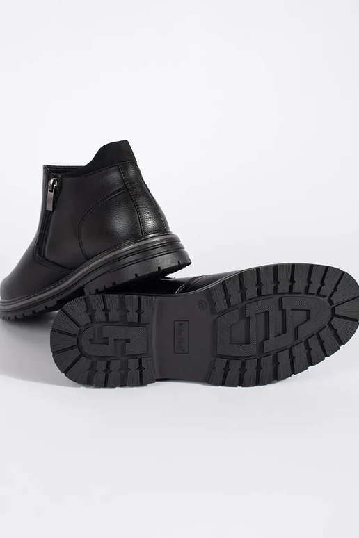 Botas de invierno negros para hombres