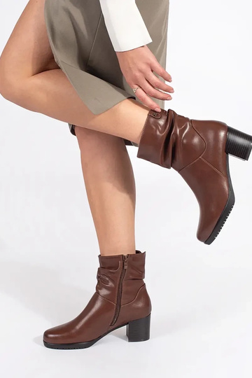 color marrón piel Zapatos... 2