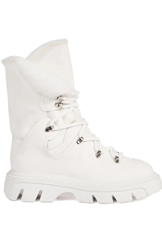 el color blanco atado para arriba...