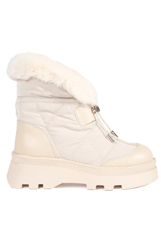 beige Botas de nieve para mujer z de...