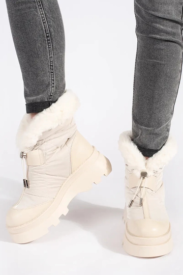 beige Botas de nieve para... 2