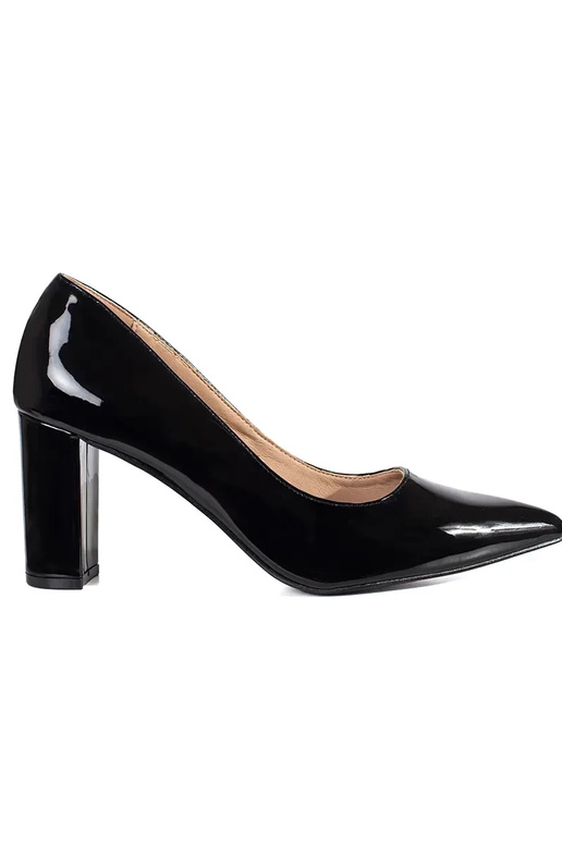 Estilo elegante lacado de color negro...