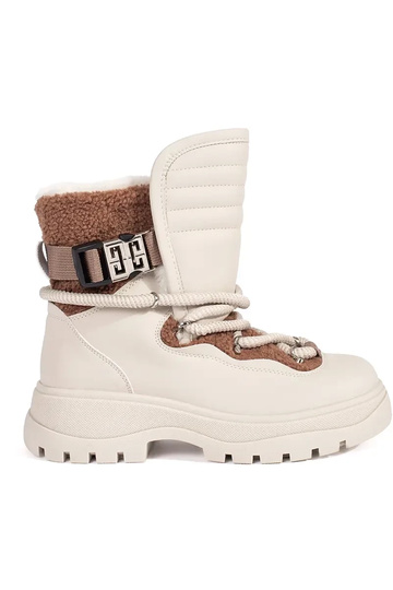 beige Botas de nieve para...