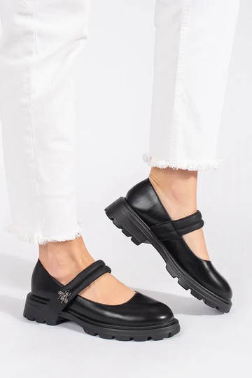 de color negro zapatos de... 2
