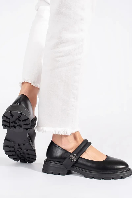 de color negro zapatos de mujer en...