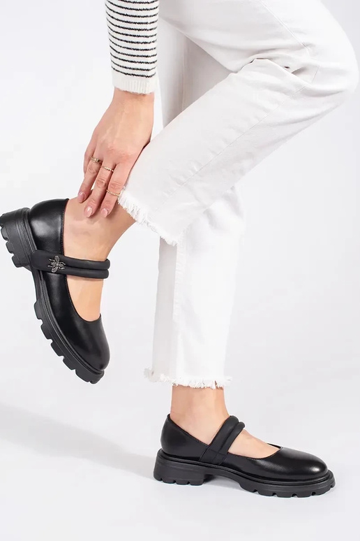 de color negro zapatos de mujer en...