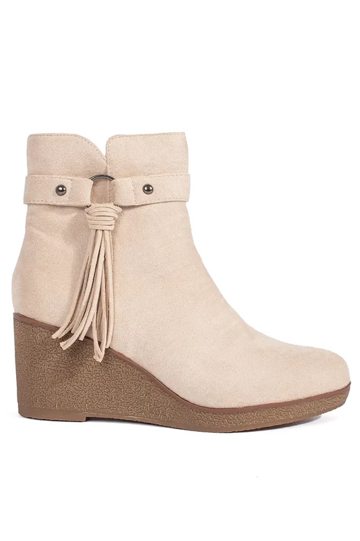 de gamuza brillantebeige Zapatos de...