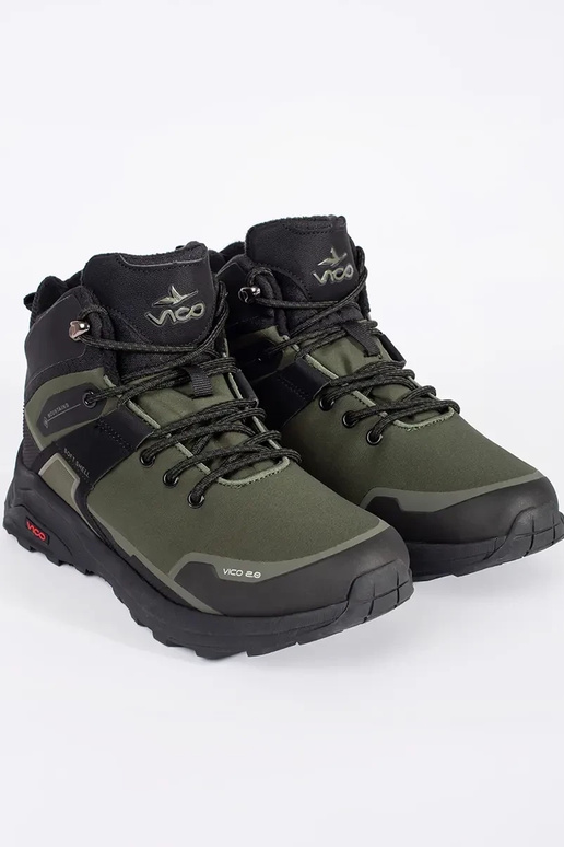 Botas de hombre en verde y negro