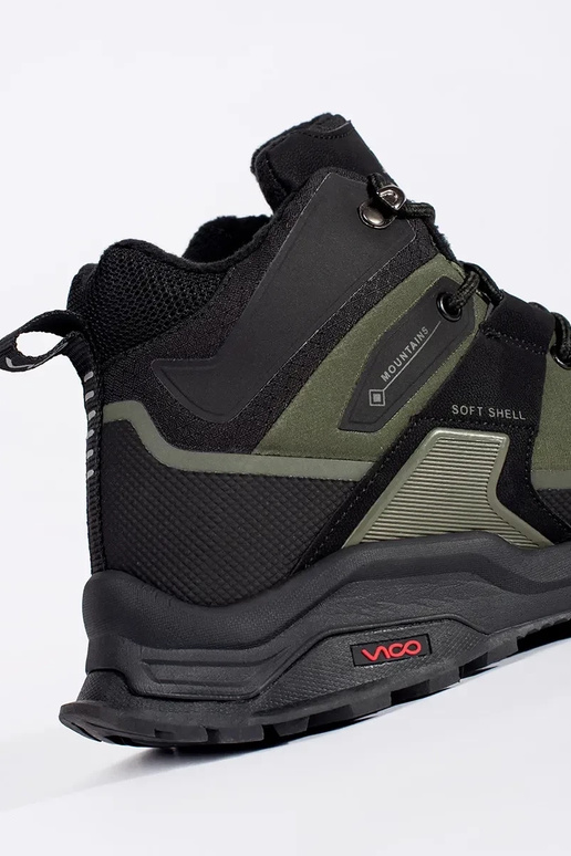 Botas de hombre en verde y negro