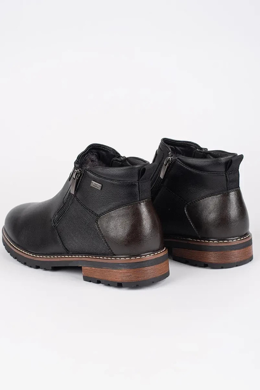 de color negro aislar botas chelsea...