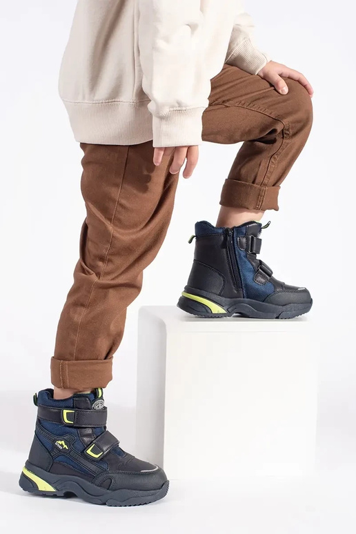 azul oscuro aislar trzeAiki infantil