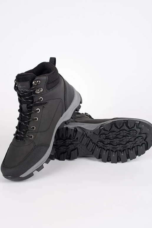 de color negro aislar botas altas de...