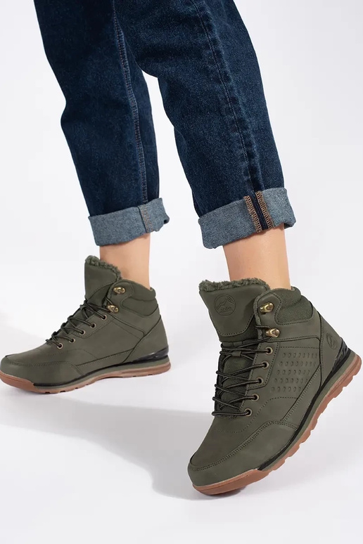 de color caqui Zapatos de trekking...