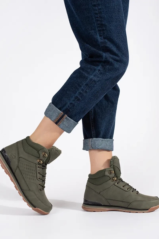 de color caqui Zapatos de trekking...