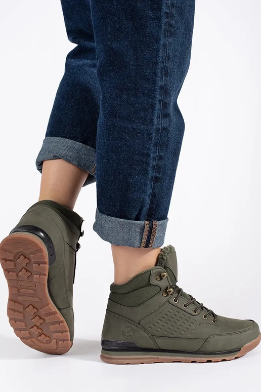 de color caqui Zapatos de trekking...