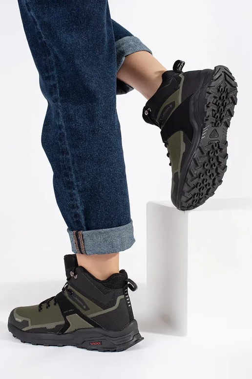 de color caqui Zapatos de trekking... de color caqui Zapatos de trekking...