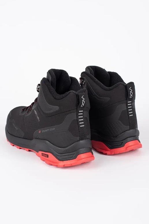 Negro y-Rojo hombres Zapatos de trekking