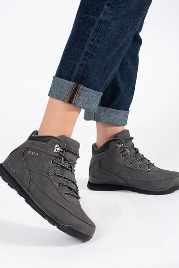 color gris aislar botas... 2