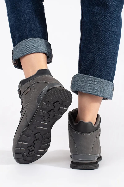 color gris aislar botas altas de montar color gris aislar botas altas de montar