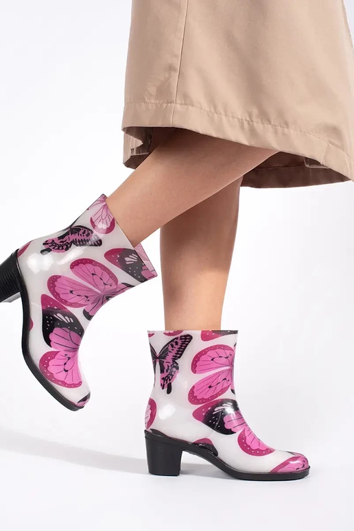 Botas de goma A motyle en tacones altos