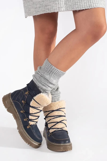 Botines azul marino... 2