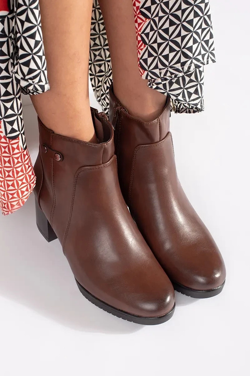 Zapatos marrones de tacón de Sergio...