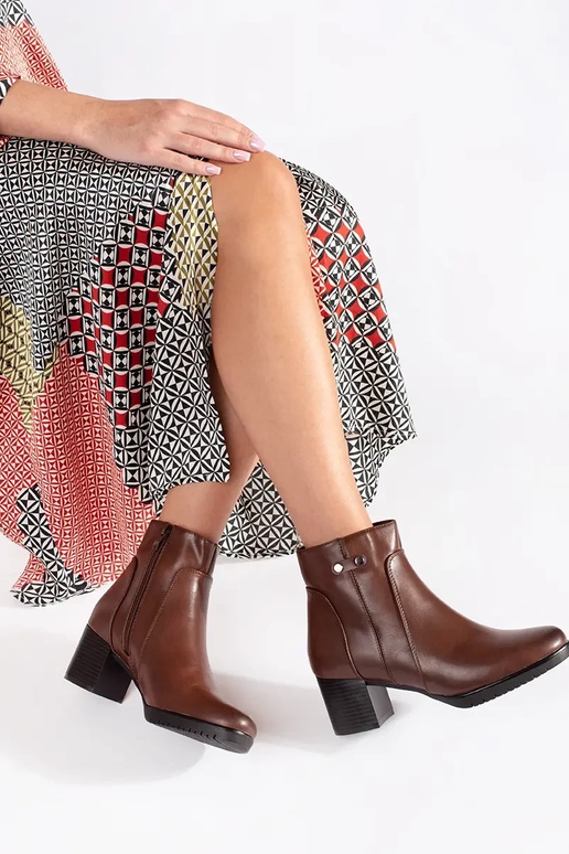 Zapatos marrones de tacón de Sergio...