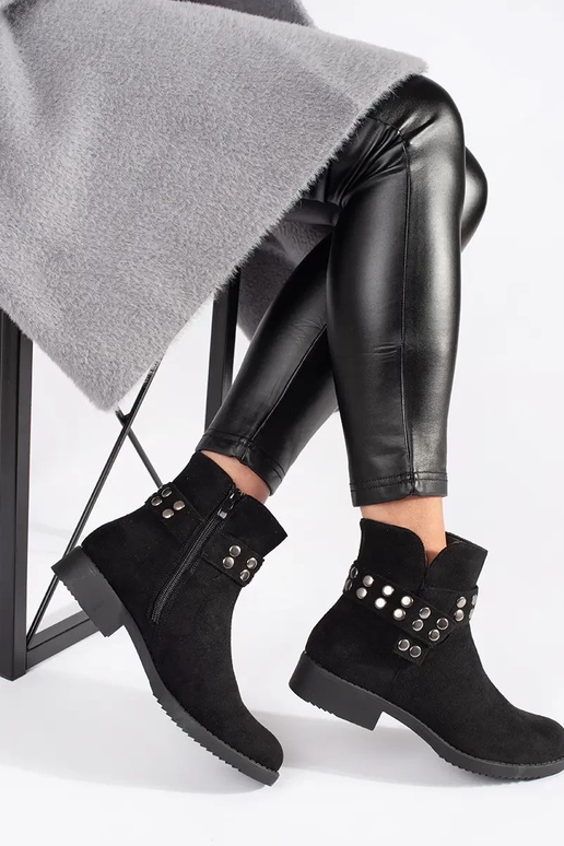 Zapatos bajos de gamuza para mujer