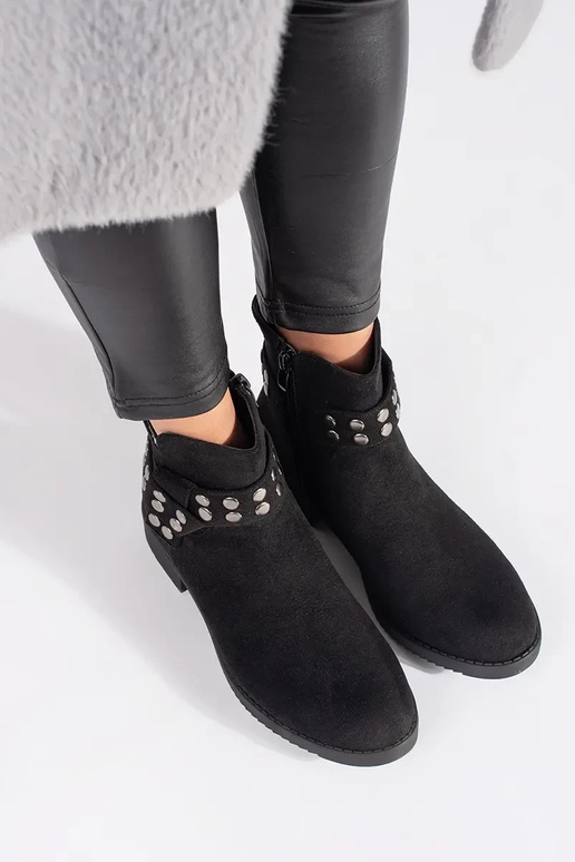 Zapatos bajos de gamuza para mujer