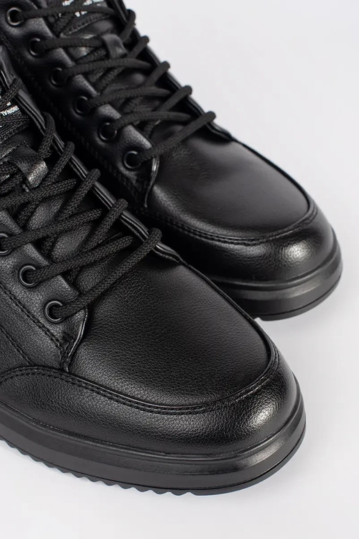 Botas de hombre cálidos con cordones...