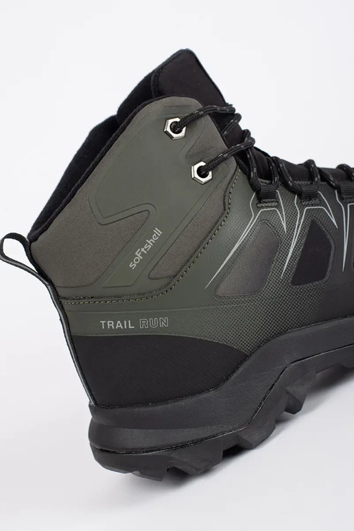 Botas de senderismo altas en negro y...