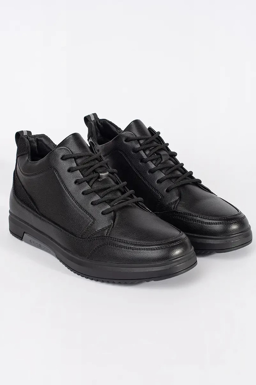 Botas cálidas para hombre color negro Botas cálidas para hombre color negro